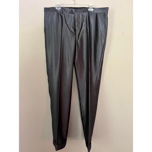 Statement Italy Three Piece Silver Grey/Gray Suite with Black Trim 40x31 - Picture 12 of 15